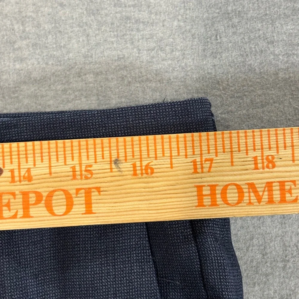 Banana Republic Slim Fit Navy Blue 100% Wool Dress Pants Mens 33x32 Trousers